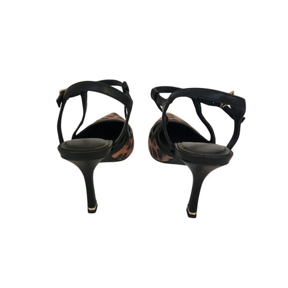 New Kenneth Cole Romi Leopard Print Slingback 9.5M - Picture 7 of 8